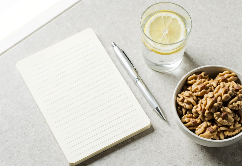 Arbeitsplatz für Ernährungsberatung